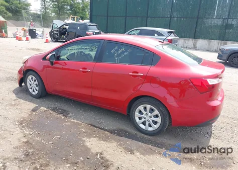 2013 Kia Rio Lx из США, поврежденный, VIN KNADM4A35D6126408